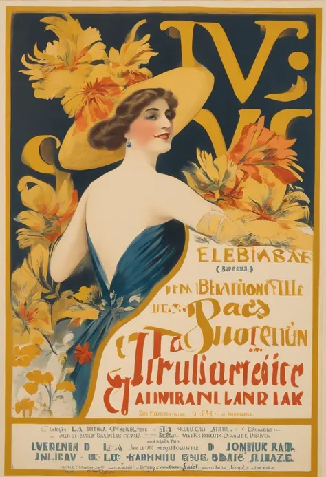 **Festival Lyrique dAix-les-Bains**  
**16 & 17 Juillet 2024**

Au centre de laffiche, An elegant illustration of operetta "La Veuve Joyeuse". She is depicted by a woman dressed in an early twentieth-century evening dress, holding an ornate fan, with a joy...