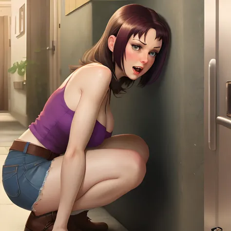 Faye valentine desperate to pee