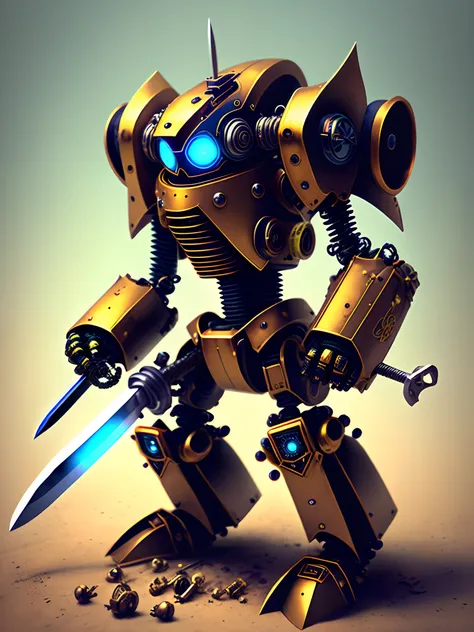 robot
Holding a great sword
With coalescing function