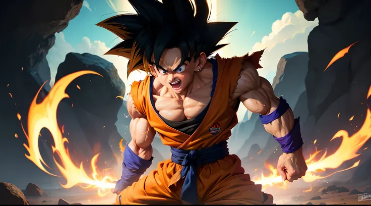 Goku pele negra