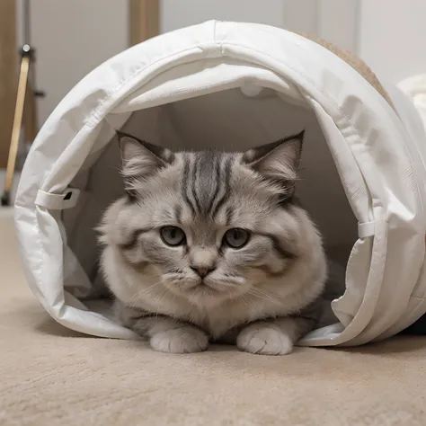 a cut Persian baby cat, white colour, very cut.