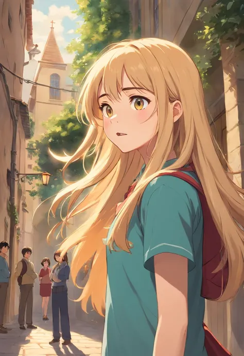 (best quality,highres:1.2),ultra-detailed,(realistic:1.37)
School courtyard lunch, Sarah bullying climax.
Sarahs face contorted with anger, her eyes filled with tears. 
Mark, Jenny, and Alex cornered Sarah, their expressions mocking and cruel. 
Sarahs lunc...