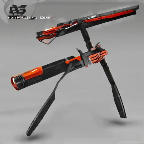 a futuristic-looking, multi-purpose weapon designed to be compact and versatile. It combines elements from several pieces of equipment into a single unit, forming an impressive melee tool.

Main Grip: The base of the weapon is a flare pistol, with the uppe...