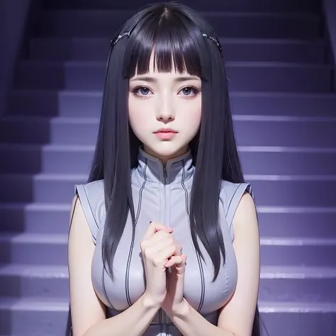 Hinata Hyuga, Fotografia Extremamente Realista, sexy, 8K