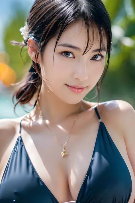 (masutepiece:1.3), (8K, Photorealistic, Raw photo, Best Quality: 1.4), Japanese, (1girl in), Beautiful face, (Realistic face), (Black hair), Beautiful hairstyle, Realistic eyes, Beautiful detailed eyes, (Realistic skin), Beautiful skin, Attractive, 超A high...