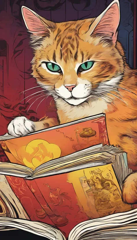 Reading Cat