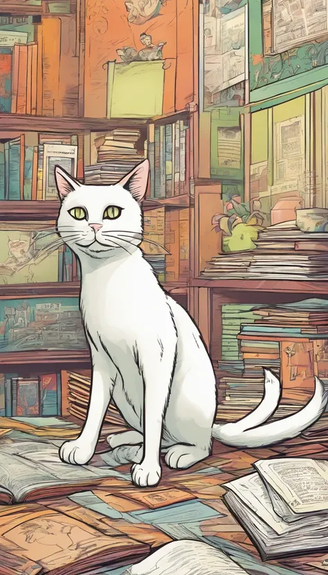 Reading Cat