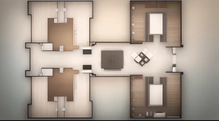 Panorama floor plan，Emphasize the marble texture of the floor，installation creator，Hyperplane style，Danish art，vibrant, Colorful, randomly segmented rooms, layout of map, plans, Diagram,mappa，8K，in a panoramic view, top - view, 2 d overhead view, Floor pla...