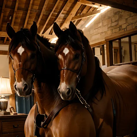 Horse and female having sex