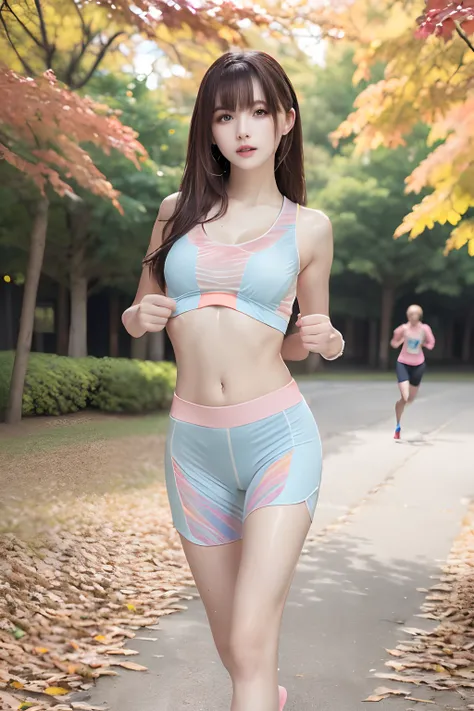 masutepiece, Best Quality, One girl, (Beautiful Girl:1.3), (18 years old:1.3), Very fine eye definition, (Symmetrical eyes:1.3), full body Esbian、(Perfect body without contradiction、Perfect limbs without contradiction:1.7)、(Beautiful large breast、Constrict...