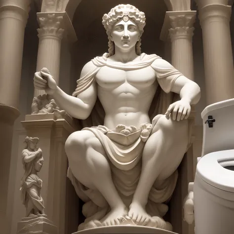 Crepitus, the toilet god, Roman deity