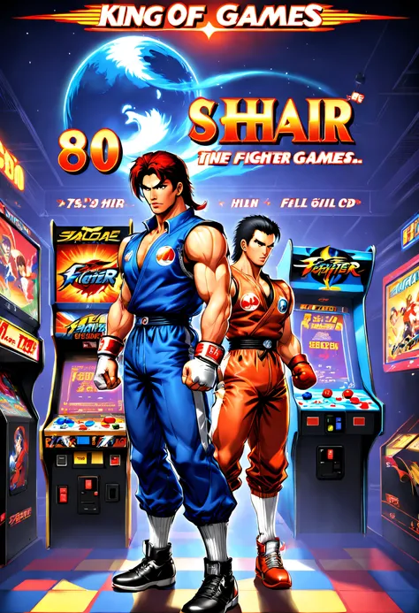 80shair。。,Retro,Arcade games,Nostalgia,king of fighter