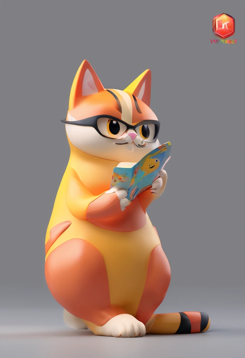 (best quality, highres:1.2),ultra-detailed,close-up,toy cat,vinyl toy figurine,2 legs,vinyl action figure,black color,fine details,disney character,pixar character,Kawaii style,charming expression,adorable pose,collectible item,vibrant colors,fun design,de...