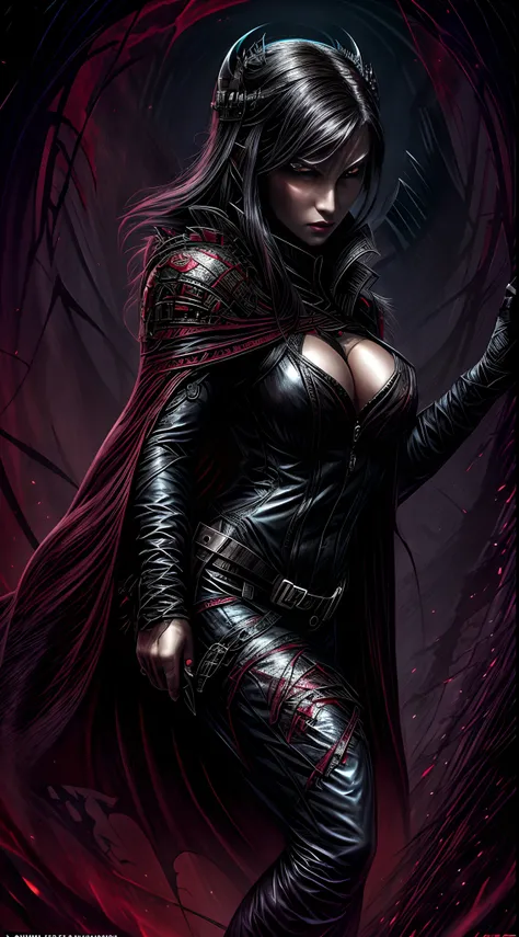 In a world overrun by vampires, one woman stands against the darkness. With her striking features and alluring aura, she lures in her targets before unleashing her deadly skills. As she vanquishes her enemies, her beauty only grows more captivating, a true...