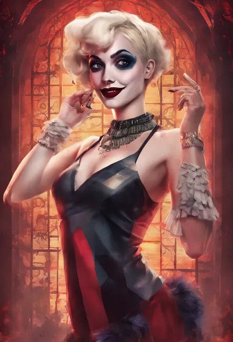 Harley Quinn as a flapper