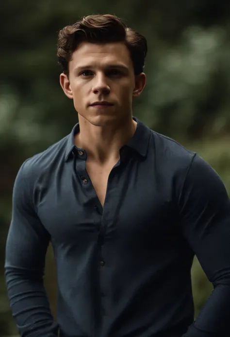 Tom Holland modelling see through