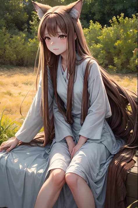 best quality, highres, ultra-detailed, (realistic:1.37)
Holo, a character from the series "Spice and Wolf", is the main focus of the artwork. She is depicted as adorable and charming. The art style should be portraits with a touch of anime influence. Holo ...