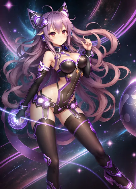 Hyperdimension Neptunia, wide hip, extreme beauty, full body, personification of lust --auto --s2