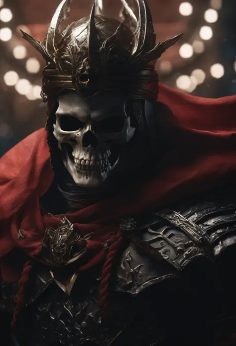 (8k, 16k, Premiado, extremely high quality, high resolution, Super Detalhe, fotorrealista, Foto RAW), Digital art with highly detailed 4K resolution, Skull Knight Manga Form Berserk