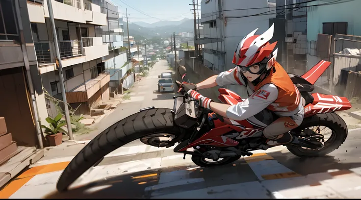 Crf 230,empinando na favela