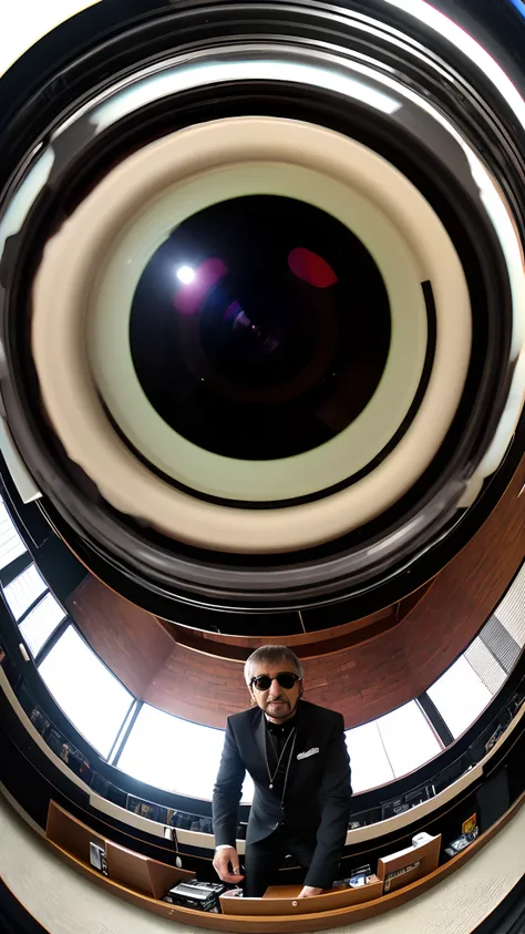 ringo starr fisheye lens