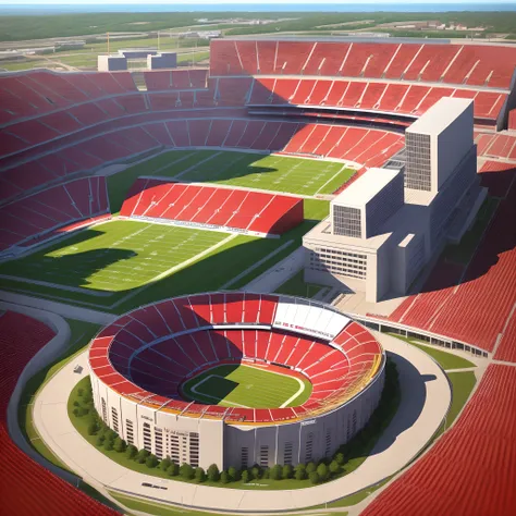 Recreate the Kansas City Chiefs Stadium, Arrowhead Stadium