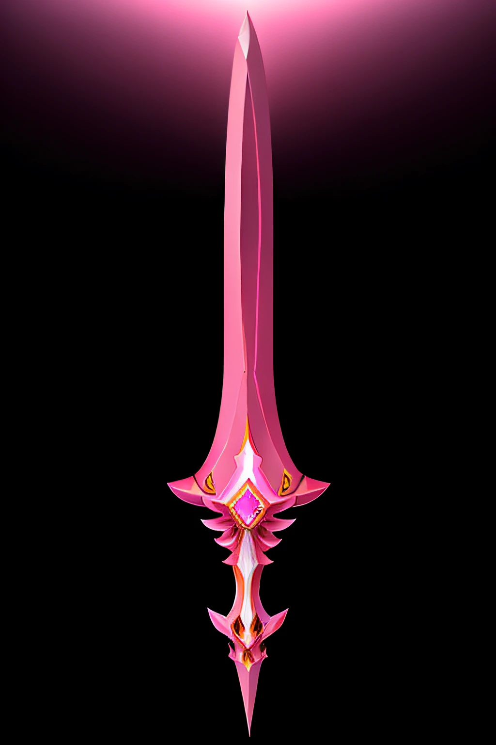 Game Art of pink blade, best quality, Trending on Artstation, masterpiece