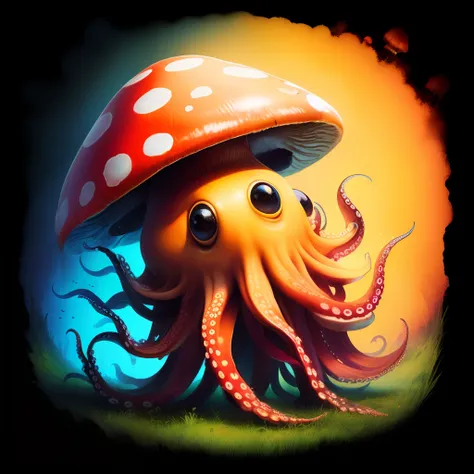 Mushroom octopus