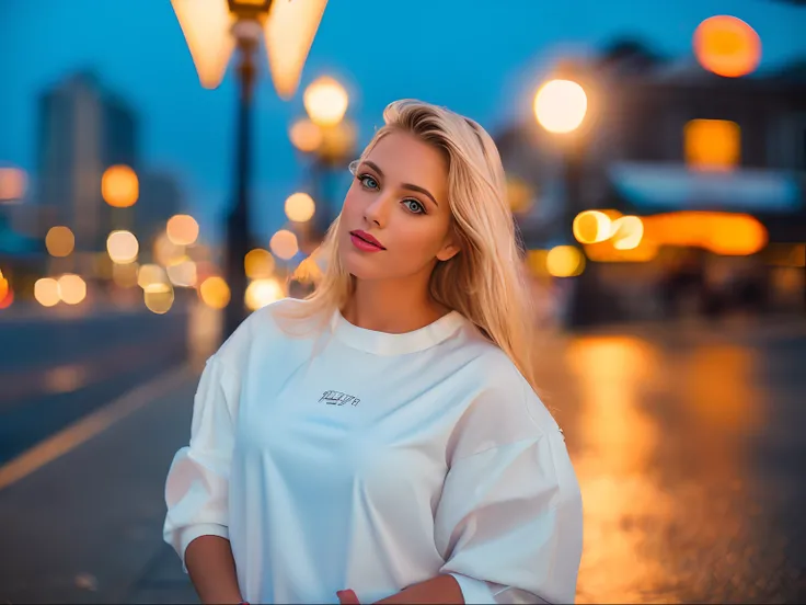 (selfie, top view: 1.4), (straight half of the body: 1.4), RAW UHD portrait photo of a 24-year-old blonde (blue-eyed woman) walking down on the beach, palm trees, (skirt), (neckline), details (textures! , hair! , glitter, color!! , disadvantages: 1.1), glo...