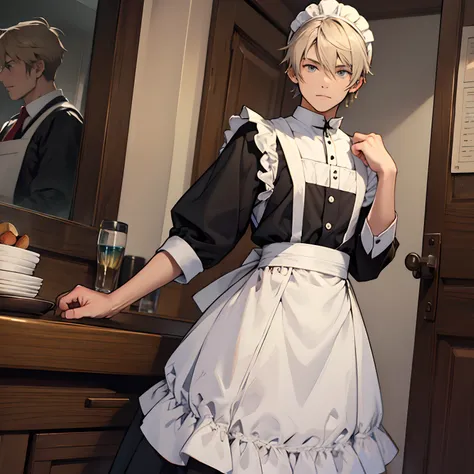 maid clothes、male people