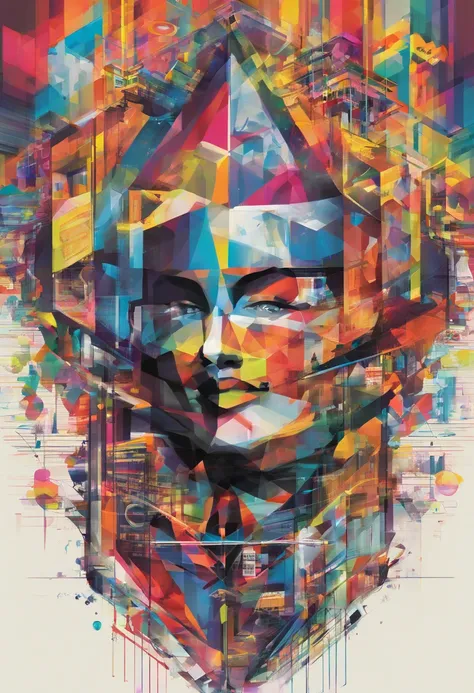 (informatica ),(computadores),(tecnologia), (better expression), Eduardo Kobra acolchoamento ,multidimensional geometric wall PORTRAIT, arte, Chibi,Yang08k, lindo, Colouring.