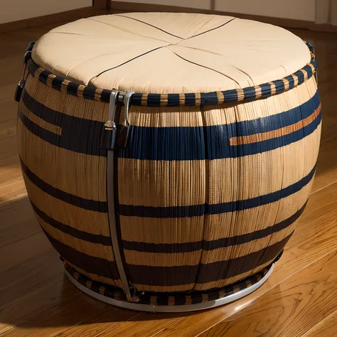 Drum-shaped，designs，stools，Pattern