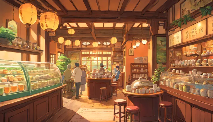 Tea shop