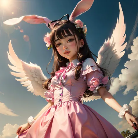 Angel Rabbit Pink