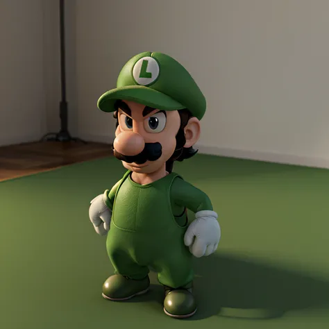 Luigi em 3D