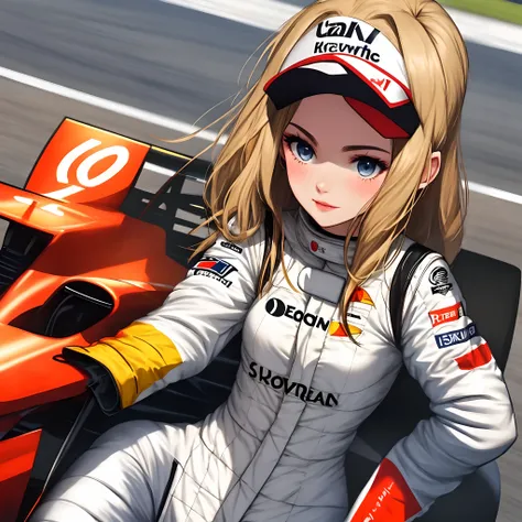 Girl f1 driver