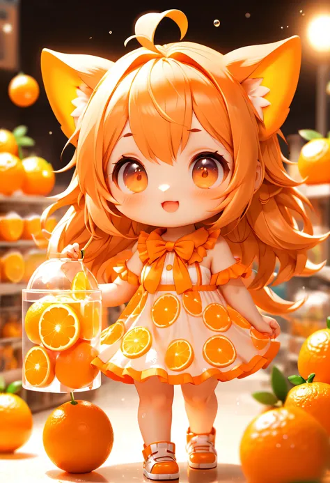 baby loli chibi, cubos de gelo, orange special features, estilo e modelo caixa cega com estilo de mercado popular, a luz do sol ...