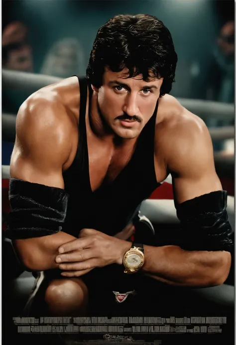 Ultra Realistic Pub Style Rocky Balboa Character Poster Walt Disney Movie