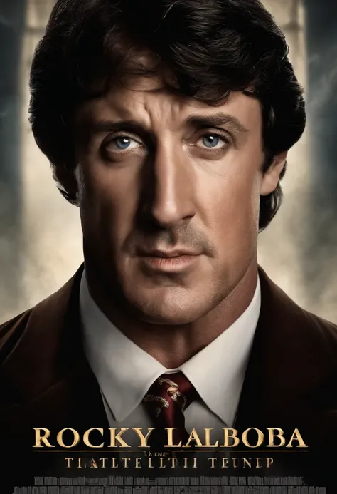 Ultra Realistic Pub Style Rocky Balboa Character Poster Movie Walt Disney No Writing