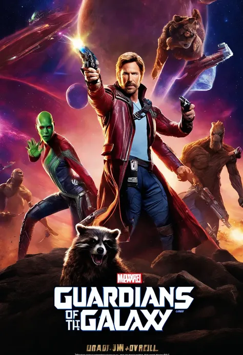 Em um futuro distante, In the galaxy farther away, A group of misfit anti-heroes, known as The Guardians of the Galaxy, finds yourself in a life-or-death situation. A ruthless assassin named John Wick is summoned by a powerful intergalactic empire to hunt ...