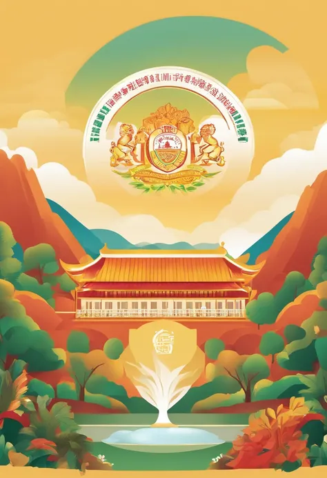 What I want to design is the logo of the emblem of the 5th Yunnan University Affiliated Convention and Exhibition School Athletics Meeting "Show Youth and Draw Wonderful".