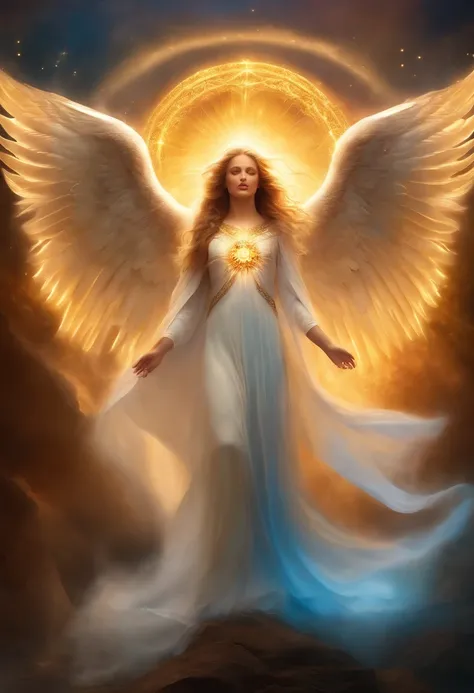 glowing light of jophiel archangel amd beauty