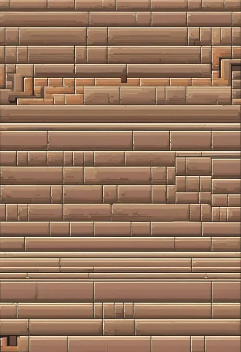 Pixel art of an old floor