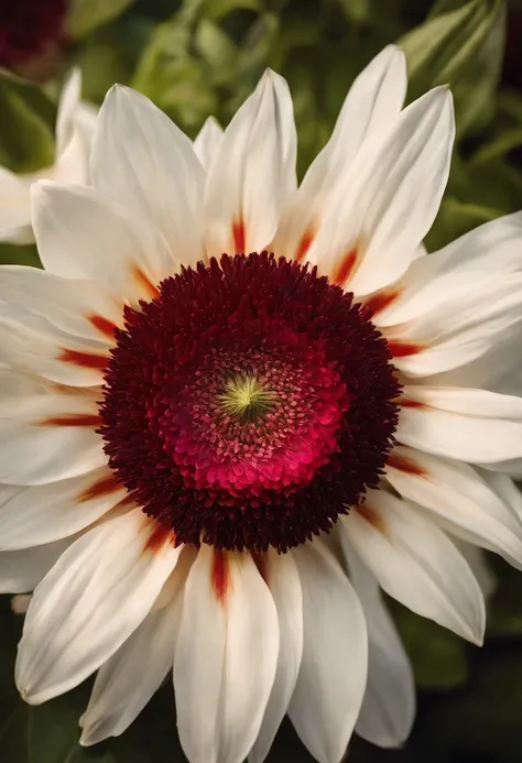 You are faced with a stunning image of a lush flower captured to perfection by a professional camera. Its vibrant and delicate petals seem to dance in the breeze as the shades of color unfold into a dazzling palette. Every detail is sharp and precise, reve...