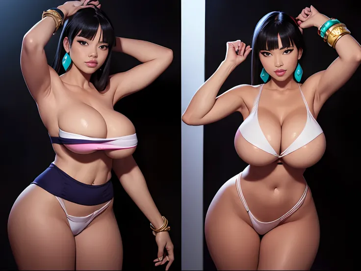 (((chel))) ((the road to el dorado)) (((enormes tetas)))  8k,((cuerpo completo))(((Amazing tits)))caliente, hermosa,((Hornie)), (((una chica))) 8k, hiperrealista todo como un motor irreal trazado de rayos render ((estilo humano hiperealista)),(((Empty dark...