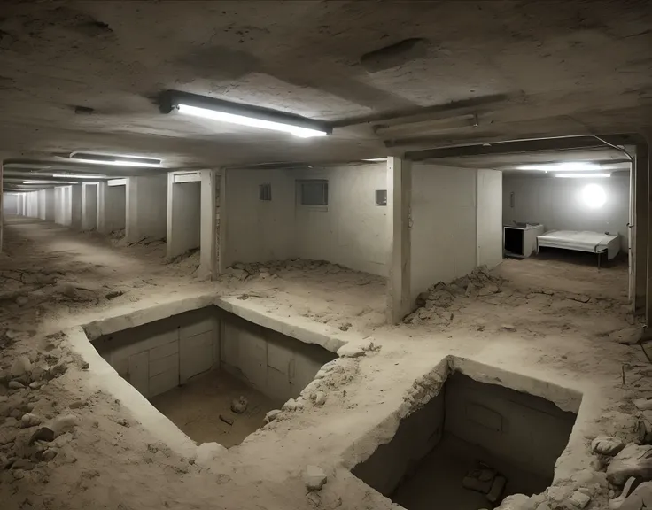 An Underground Bunker During a Nuclear War