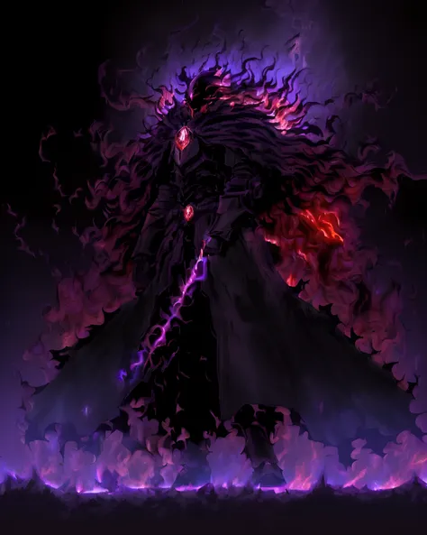 purple flame,Amorphous flames,Refer to the background