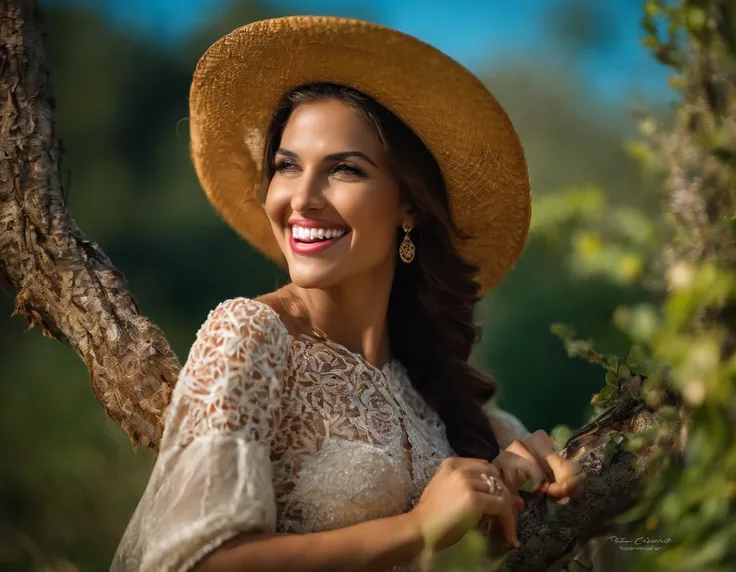 foto sorriso com dentes