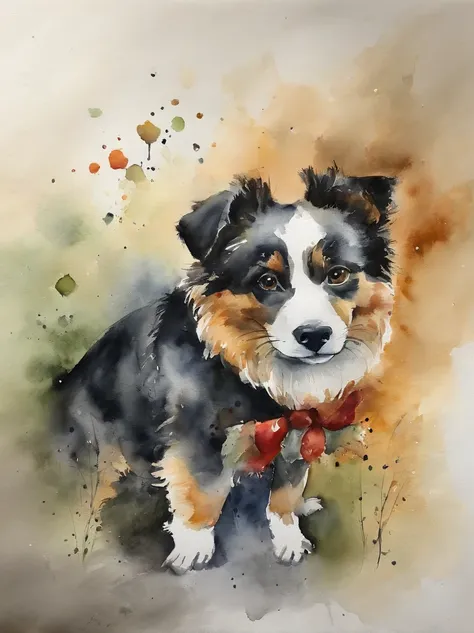 Pintura em aquarela de uma menina preta bonita : : trending on ArtStation: : Simple composition creates a sense of order and harmony. A pintura reflete uma vendedora de cachorro quente. --up luz --ar 9:16