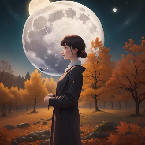 Autumn moon